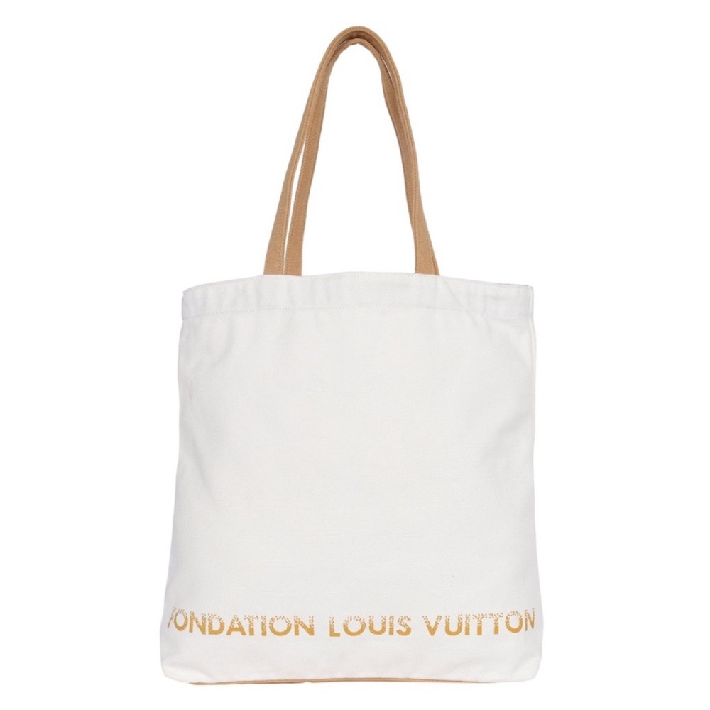 NWT Louis Vuitton Foundation‎ Canvas Tote Bag - Picture 2 of 11